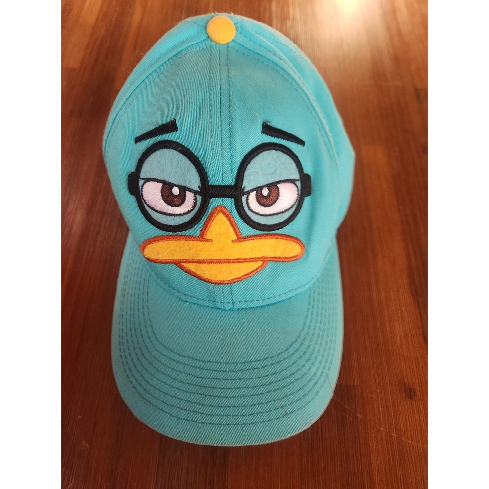 Disney Phineas And Ferb Perry The Platypus Adult‎ Adjustable Snapback Hat Cap